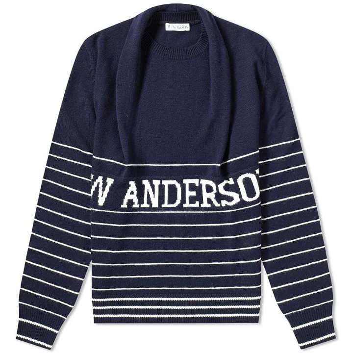 Photo: JW Anderson Logo Knitted Jumper