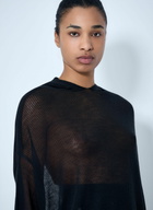 Rick Owens Mesh Knit Hoodie