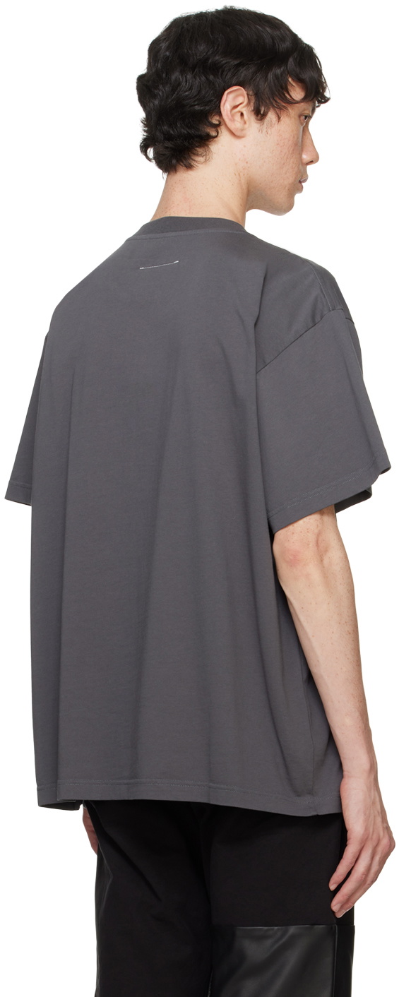 Maison margiela ダークグレー Tシャツ Maison Margiela Heavy Jersey T-Shirt (Anthracite) - UNION LOS ANGELES