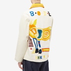 Bode Men's Donkey Party Jacket in Ecru Multi