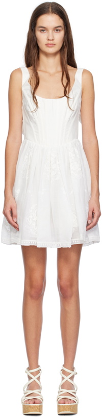Photo: Zimmermann White Alight Minidress