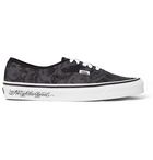 Vans - Neighborhood Authentic 44 DX Printed Canvas Sneakers - Black