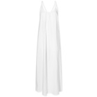 Deiji Studios Women's Simple Cotton Dress in White