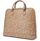 Gucci - Liberty Horsebit 1955 Printed Leather Tote Bag - Multi