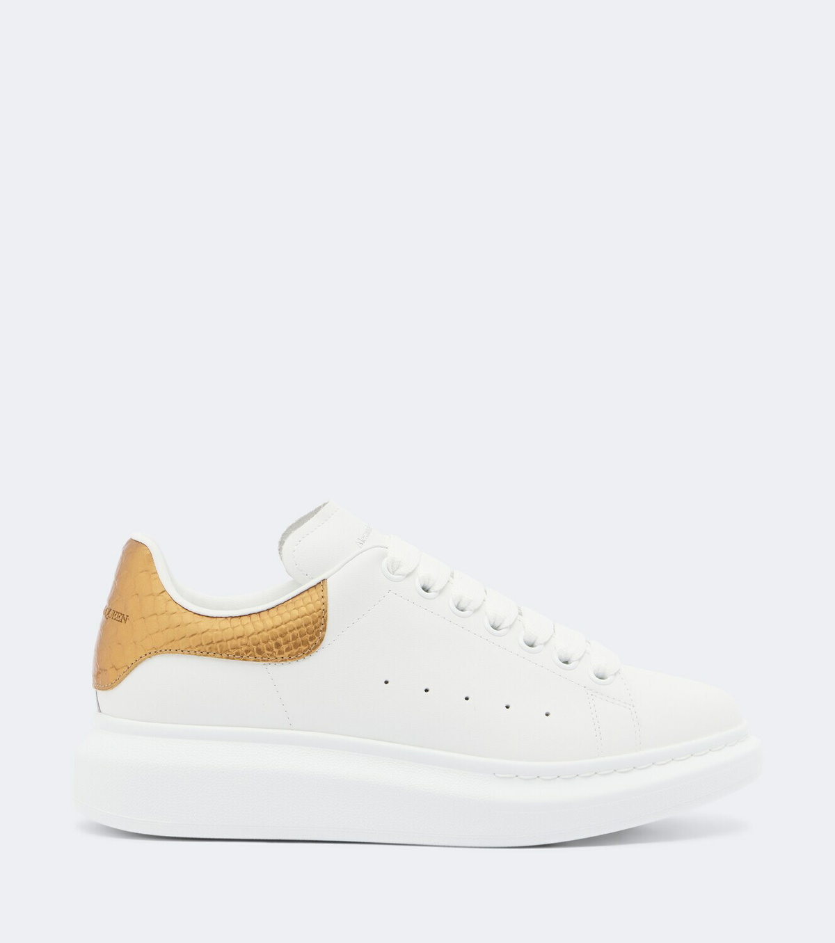 McQueen Oversized leather sneakers