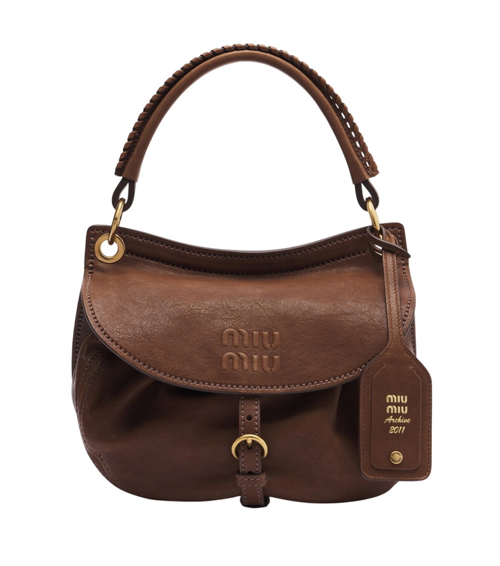 Photo: Miu Miu Rendez-vous leather shoulder bag