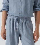Thom Sweeney Linen straight pants