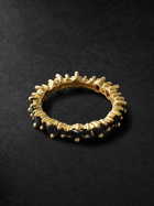 Suzanne Kalan - Gold Sapphire Ring - Black