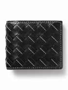 Bottega Veneta - Intrecciato Embroidered Leather Billfold Wallet