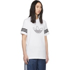 adidas Originals White Outline Trefoil T-Shirt