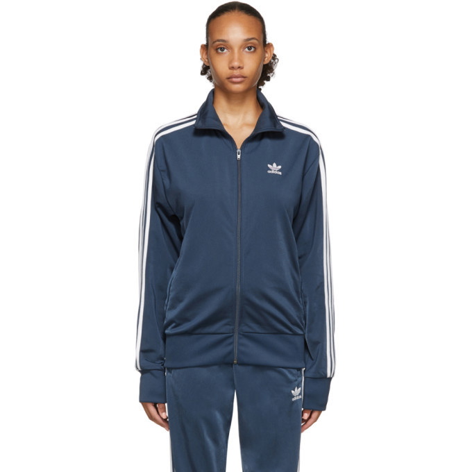 Photo: adidas Originals Blue Firebird Track Sweater