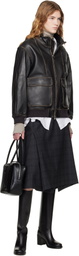 Dunst Black Classic 28 Leather Bag
