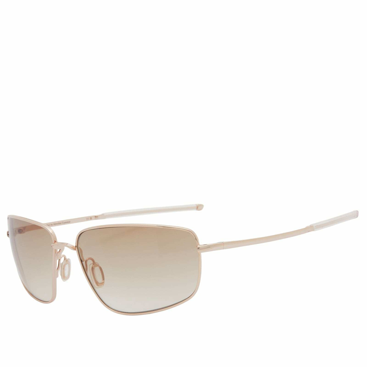 Monokel Marathon Sunglasses in Gold/Brown 
