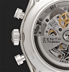 Zenith - El Primero 42mm Stainless Steel and Alligator Watch - White