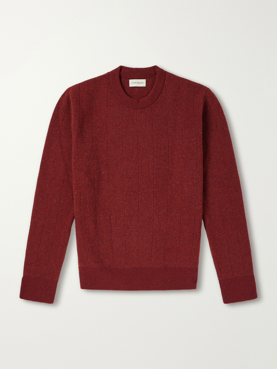 Oliver Spencer - Blenheim Wool Sweater - Red