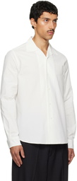 Jil Sander Off-White Camp Collar Shirt