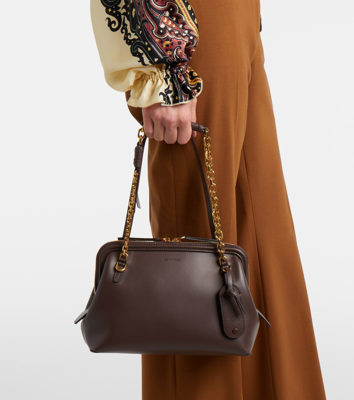 Etro Leather shoulder bag