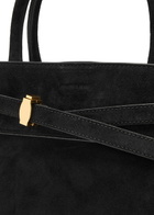 Veronica Beard Dash Suede top Handle bag - Black - One Size