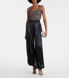 Missoni Sequined knitted tank top