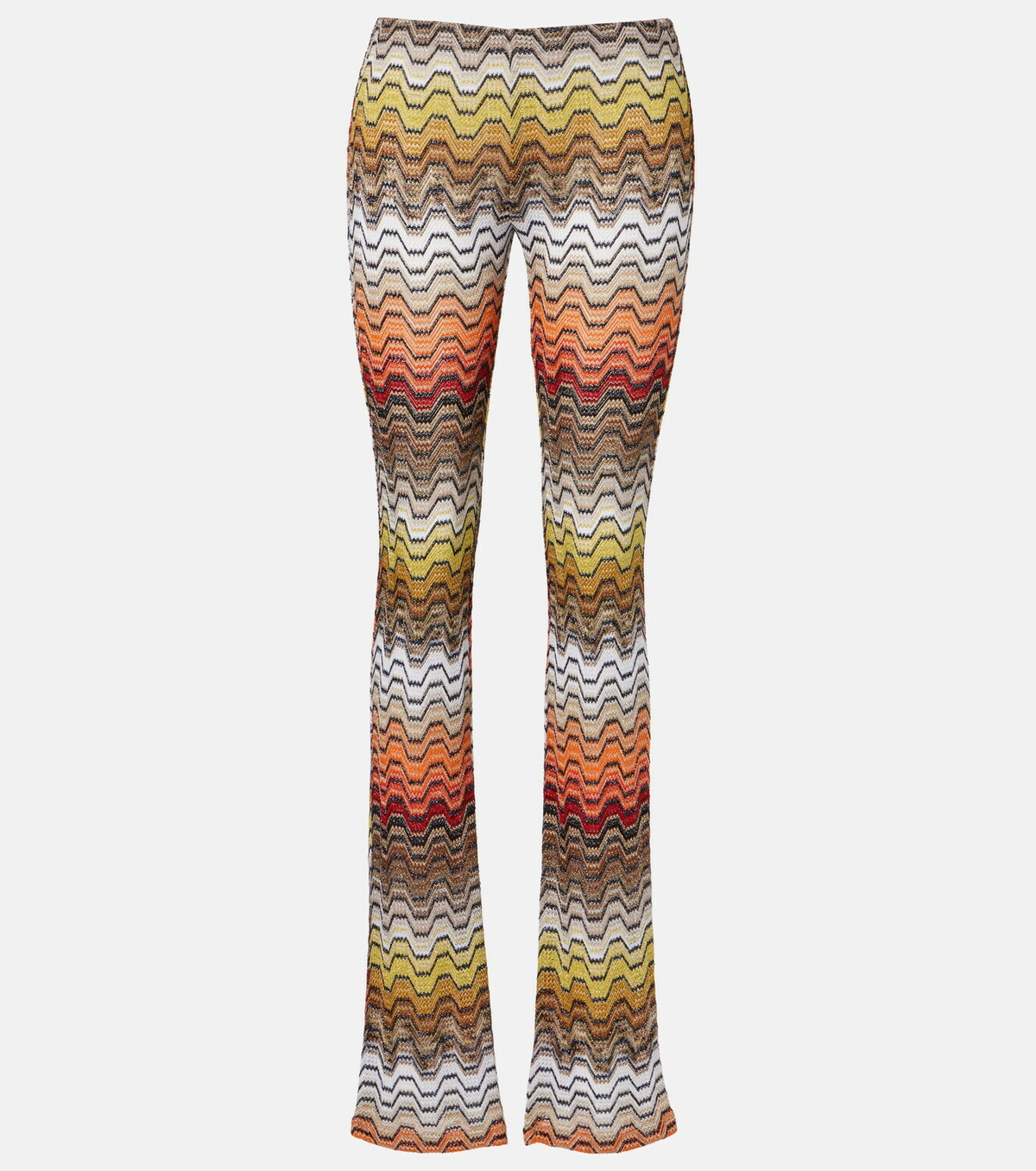 Missoni Wave lamé slim pants