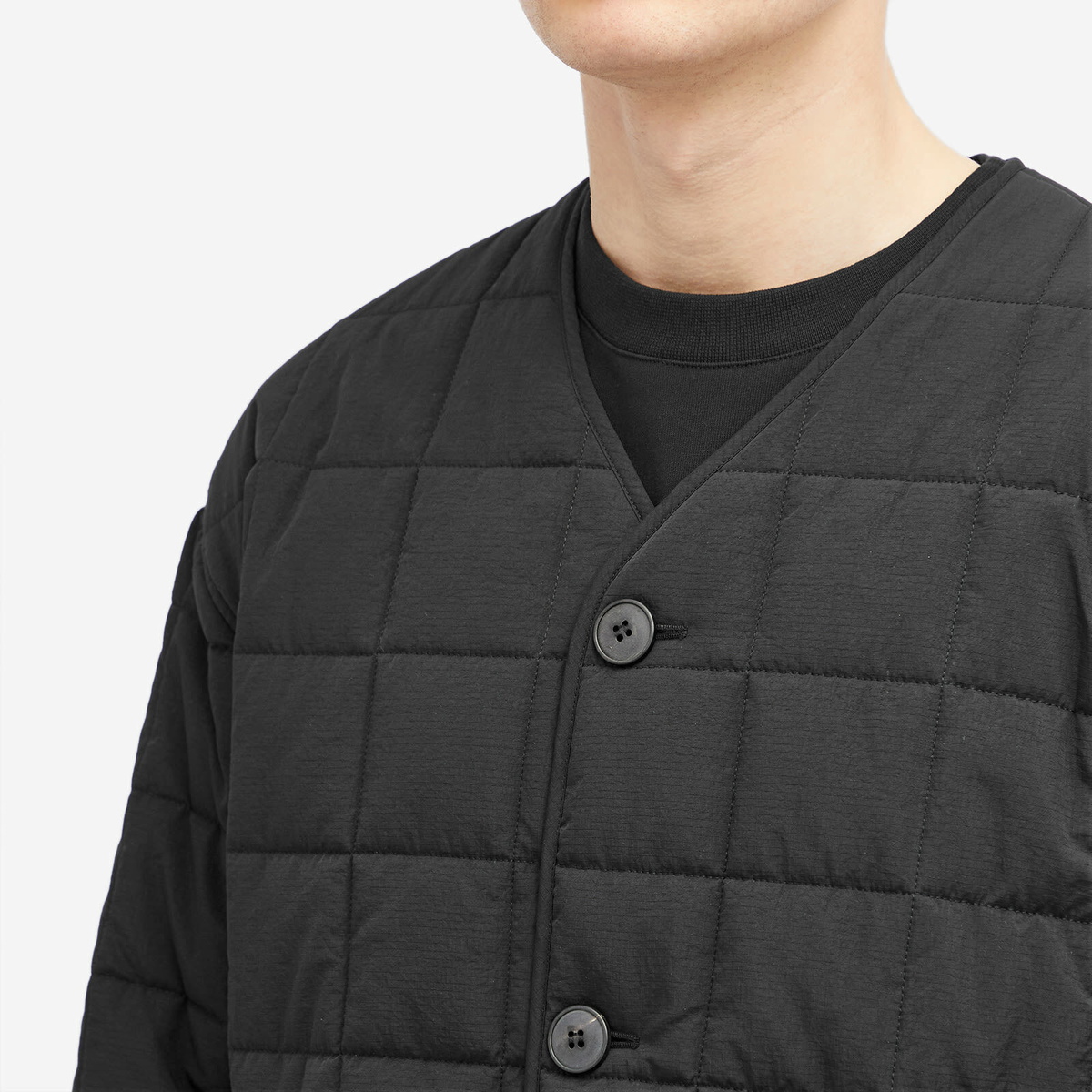 Róhe Men's Padded Liner Jacket in Black