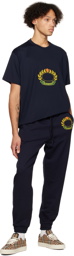 Burberry Navy Oak Leaf Crest Lounge Pants