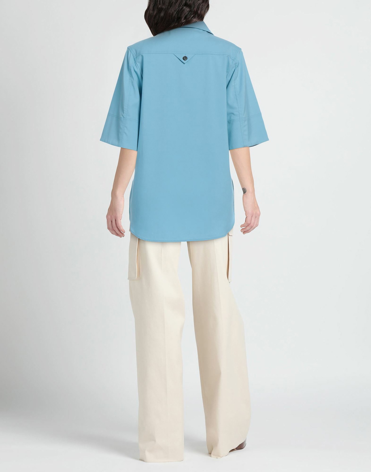 Low Classic Womens Shirt Azure