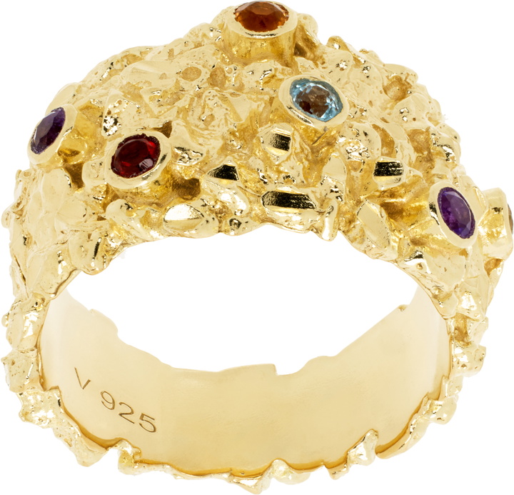 Photo: Veneda Carter SSENSE Exclusive Gold VC011 Ring