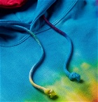 Needles - Panelled Tie-Dyed Fleece-Back Cotton-Blend Jersey Sweatshirt - Multi