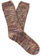 Thunders Love - Blend Ribbed Recycled Cotton-Blend Socks