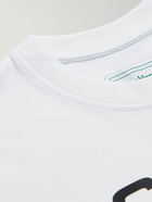 Casablanca - Logo-Print Cotton-Jersey T-Shirt - White