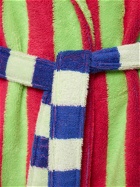 DUSEN DUSEN - Garden Stripe Cotton Blend Bathrobe