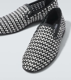 Dolce&Gabbana Formale woven leather loafers