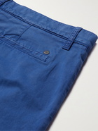 NN07 - Crown Stretch-Cotton Shorts - Blue