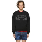 Dsquared2 Black 24-7Star Sweatshirt