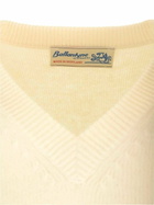 Ballantyne Double Yarn Cashmere Diamond Sweater