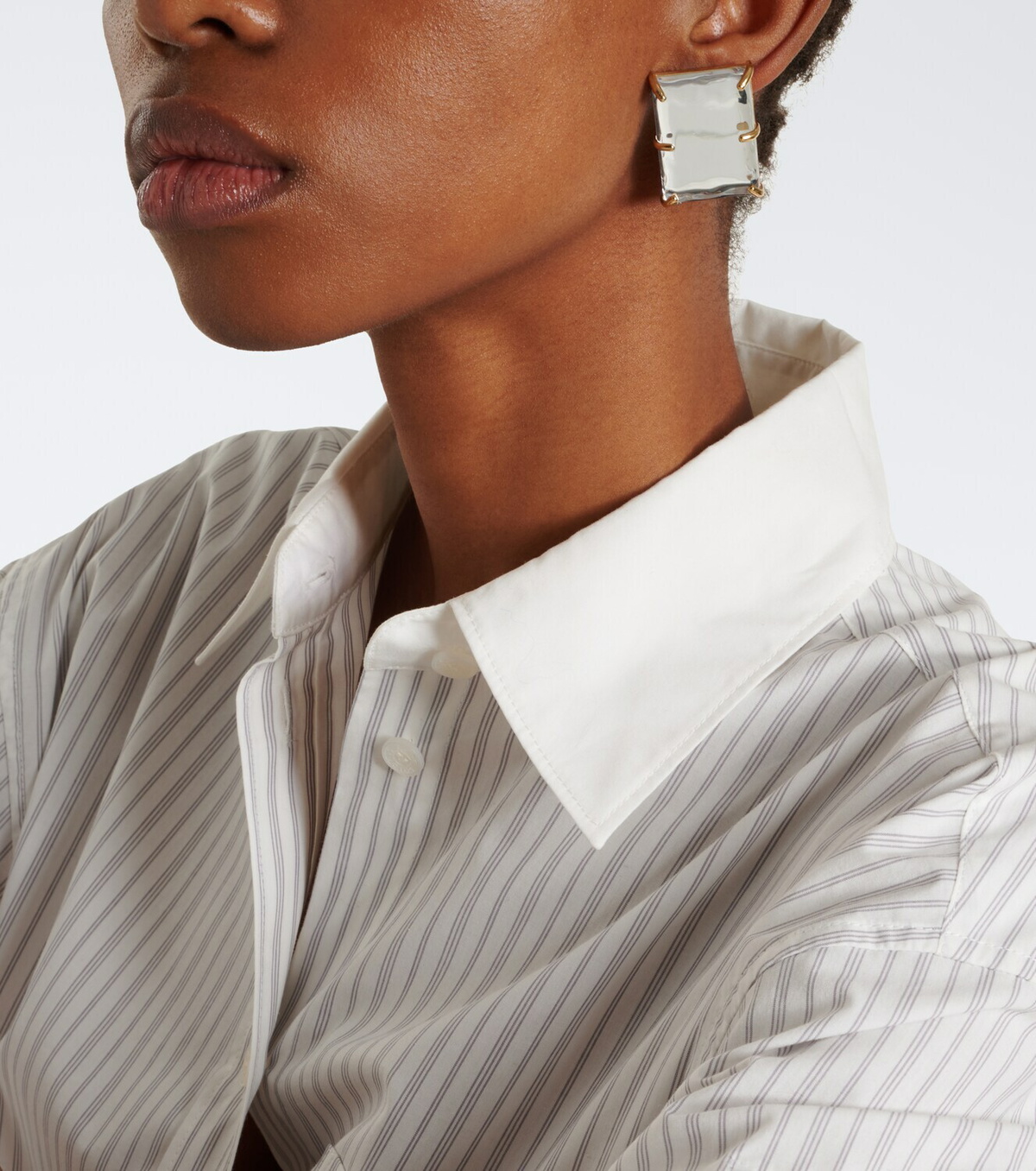 Acne Studios Crystal-embellished earrings