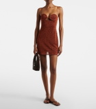 Oséree Lumière Shell minidress