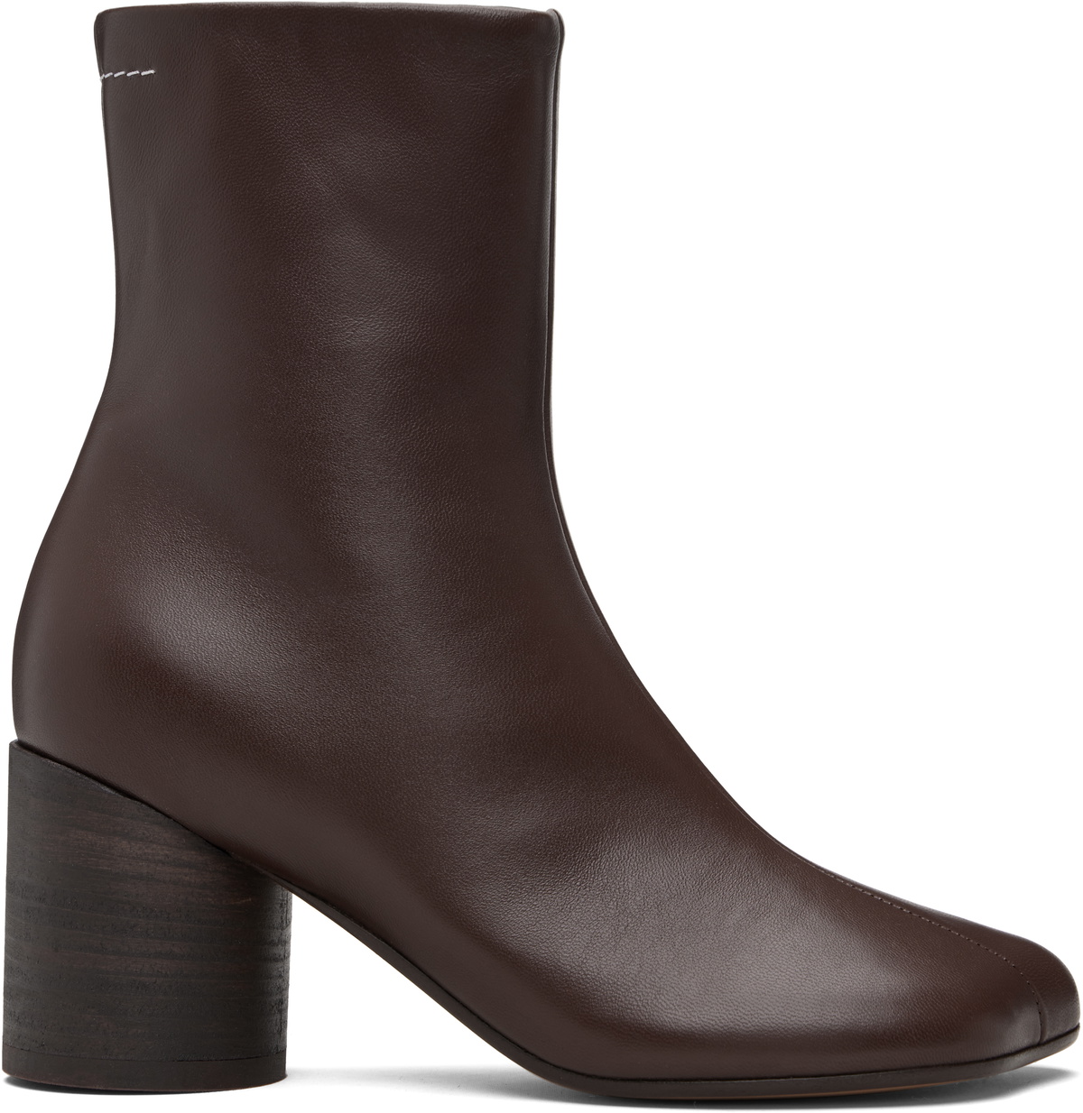 Maison Margiela Brown Ankle Boots