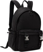 AMI Paris Black Ami De Cœur Backpack
