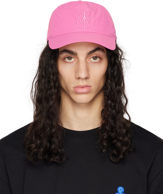 Photo: JW Anderson Pink Embroidered Cap