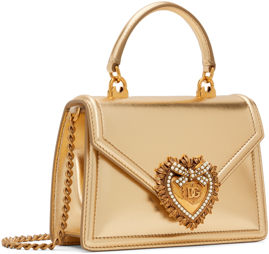 Gold Dolce And Gabbana Bag
