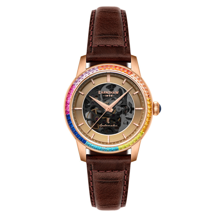 Thomas Earnshaw Glory Automatic Brown Dial Mens Watch ES-8301-04