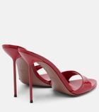Paris Texas Lidia patent leather mules