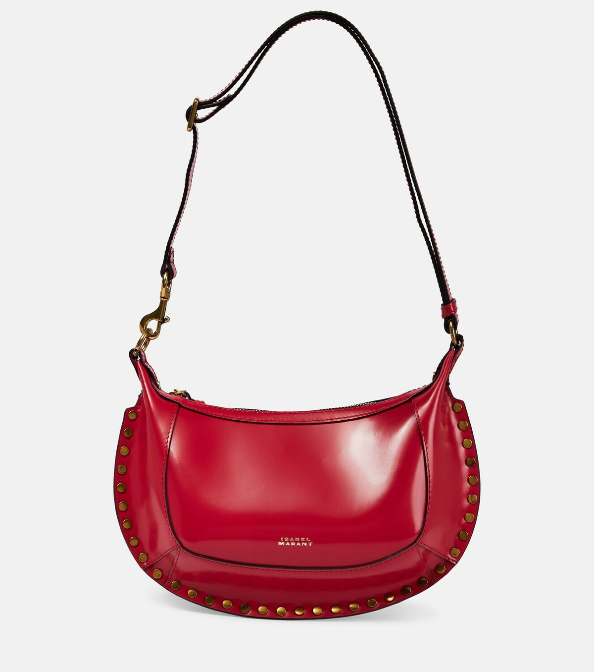 ショルダーバッグ・ポシェット Oskan Moon Ga Shoulder Bag - Isabel Marant - Leather - Red Isabel Marant - Oskan Moon leather shoulder bag Isabel Marant