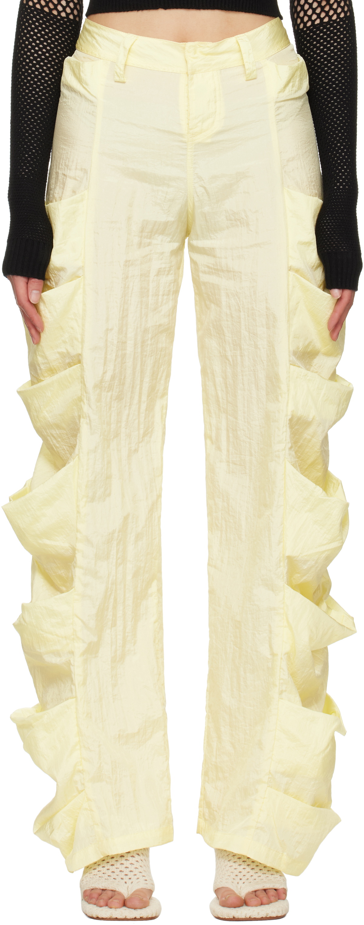 Isa Boulder Yellow Stash Trousers