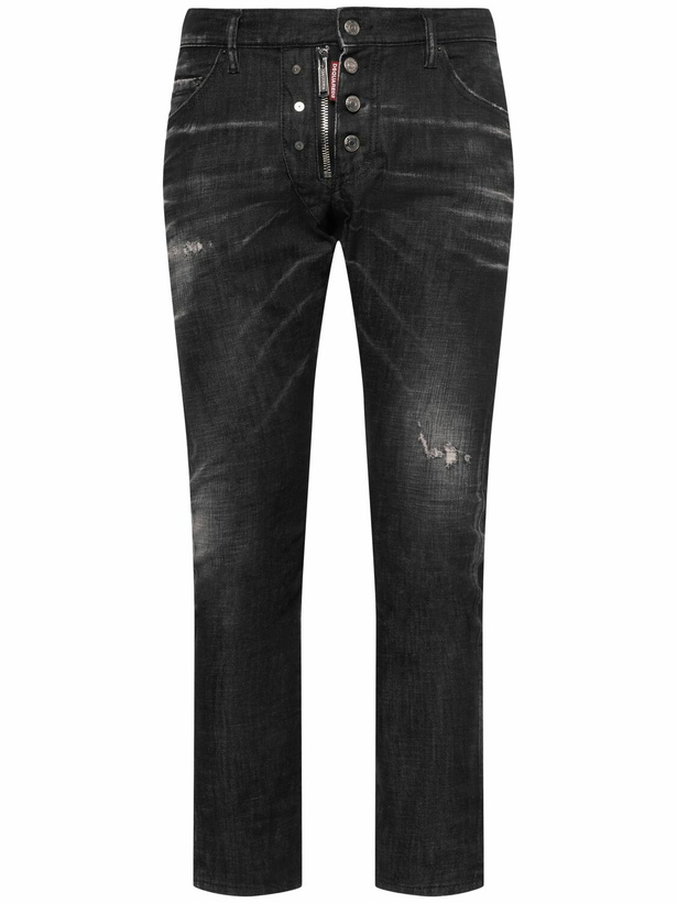 Photo: DSQUARED2 Sexy Twist Stretch Cotton Denim Jeans