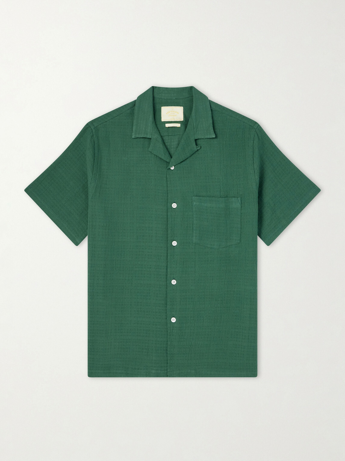 Portuguese Flannel - Organic Cotton Shirt - Green