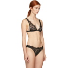 I.D. Sarrieri Black Accord Prive Soft Triangle Bra