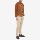 Officine Generale Men's Victor Suede Jacket in Brown